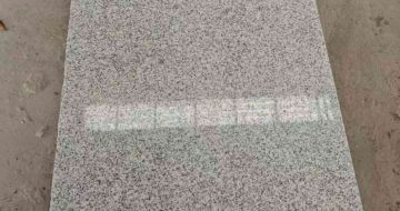 山东芝麻白光面毛板