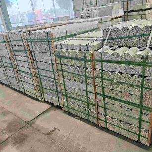 山东芝麻白芙蓉白花边石